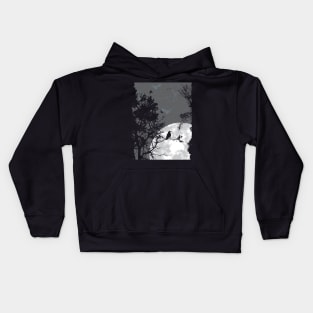 moon light Kids Hoodie